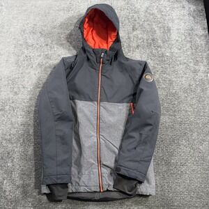 Quicksilver Dryflight Size XXL 16 Boys Powder‎ Skirt Insulated Snowboard Jacket